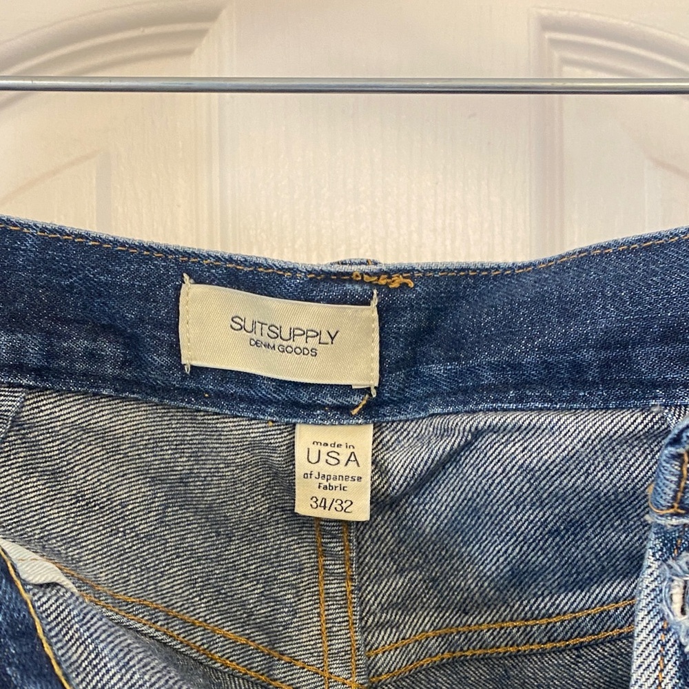 Suitsupply Denim Jeans - Medium Blue